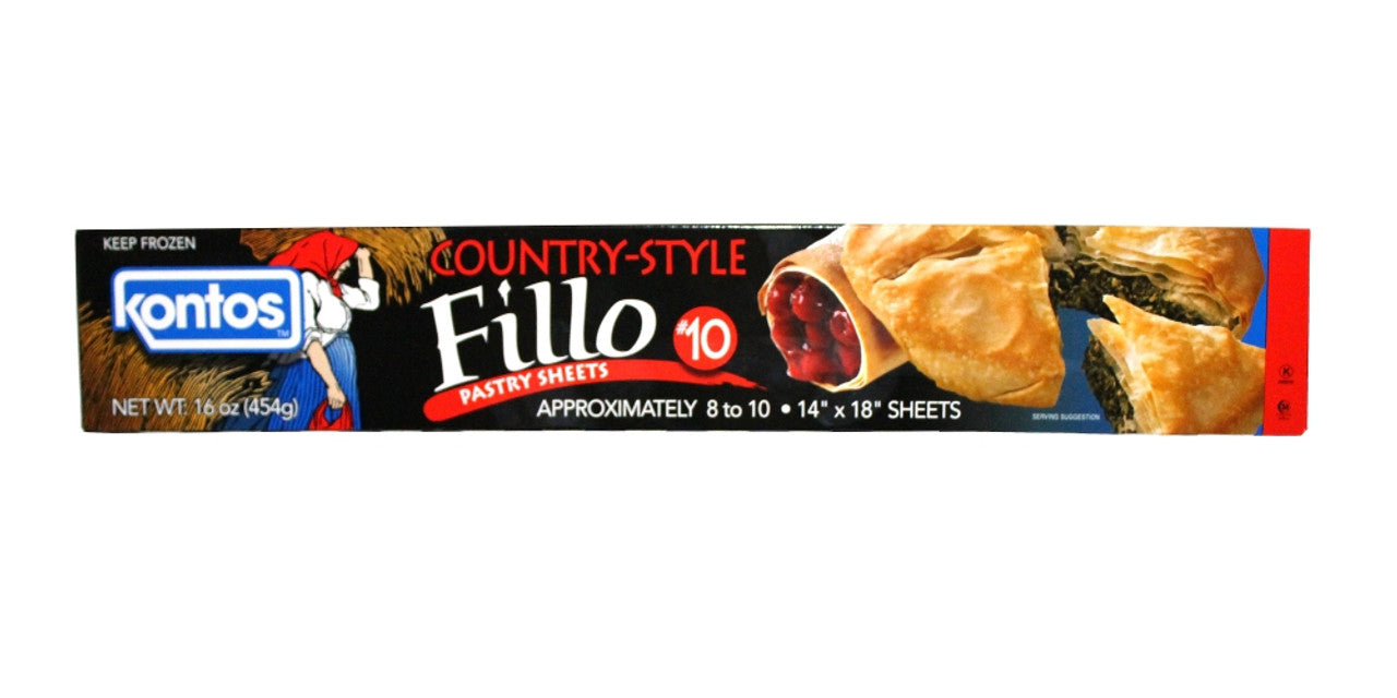 Kontos Filo Dough Pastry sheets (No. 10)