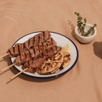 Authentic Lamb Souvlaki Skewers