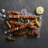 Authentic Pork Souvlaki Skewers