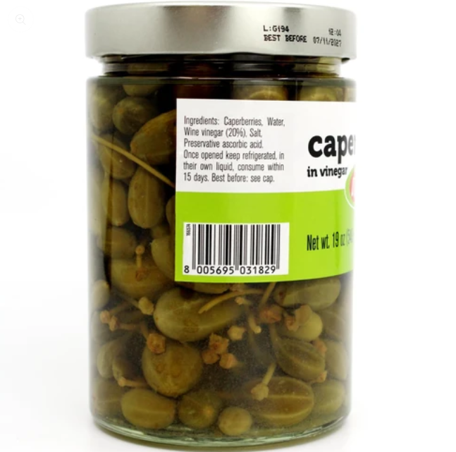 Fratelli D’Amico Caperberries in Vinegar