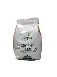 Orgibite Organic Red Lentils