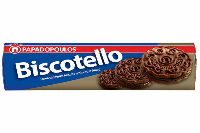 Chocolate Biscotello Sandwich Cookies