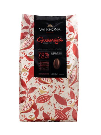 Valrhona Guanaja 70% Dark Couverture Chocolate Feves