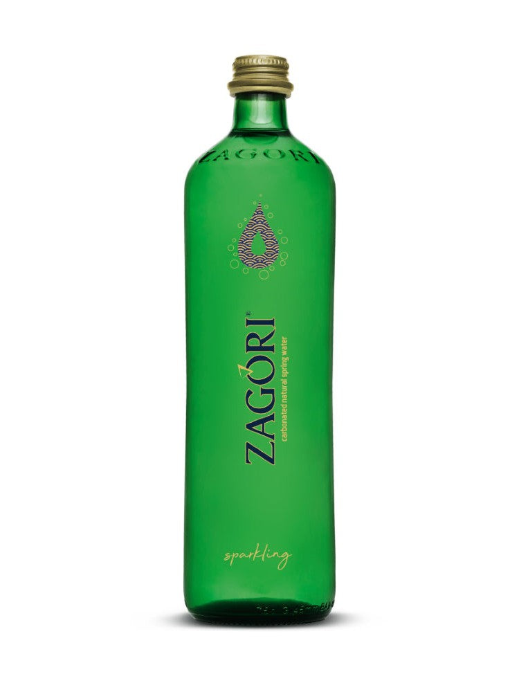 Zagori Sparkling Natural Spring Water (Glass Bottle 750 ML)