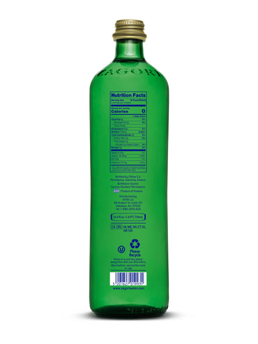 Zagori Sparkling Natural Spring Water (Glass Bottle 750 ML)